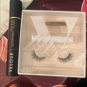 Velour Black Lashes Set BUNDLE